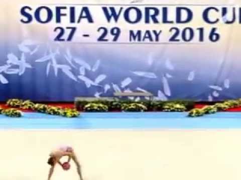 RADUKANOVA Madlen BUL Ball AA - Sofia Word Cup 2016