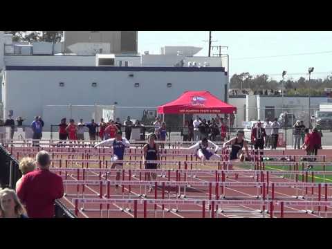 VarB 100H vs Marina & NH 4-3-14 - Los Alamitos Boys