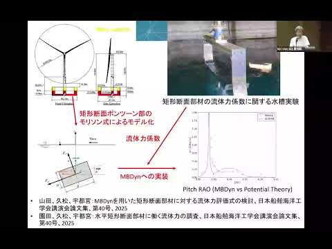 建築学科 2025年度洋上風力産学官連携コンソーシアム総会　RECOW各研究部門の活動紹介　支持構造物・洋上送電研究部門