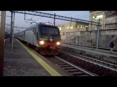 E464 194 Trenord+4 MDVC+pilota piano ribassato - Monza 23/10/2015