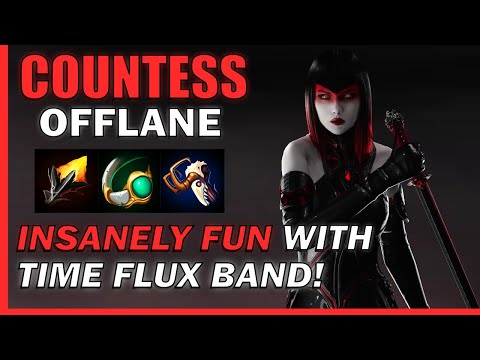 COUNTESS is INSANELY FUN with TIME FLUX BAND! - Predecessor Offlane Commentary Gameplay