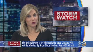 No Snow Days For Philadelphia School District, Officials Say
