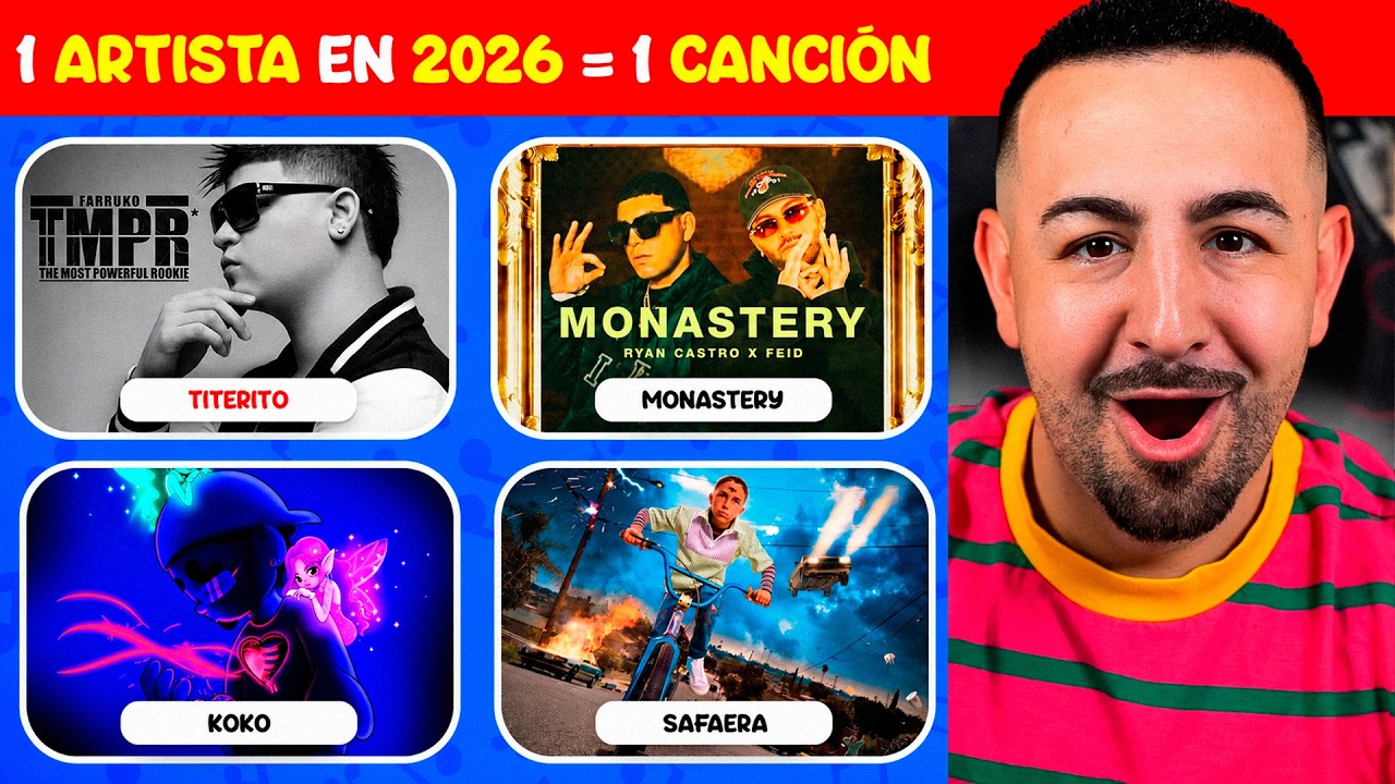 PAPI GAVI REACCIONA a "SALVA UNA CANCIÓN de REGGAETON 2026"