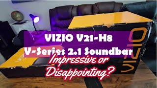 Vizio V21-H8 Impressive or Disappointing | Unboxing and Setup