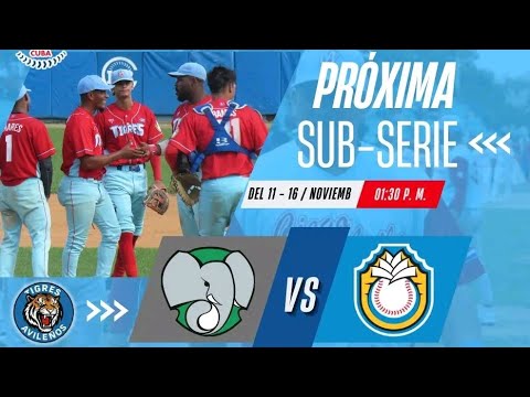 CIEGO DE AVILA VS CIENFUEGOS  JUEGO 3 EN VIVO  🐯🔴🐘