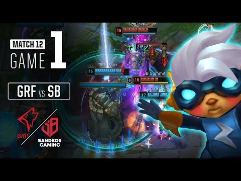 GRF vs SB | Match12 Game1 H/L | 2020 LCK Spring