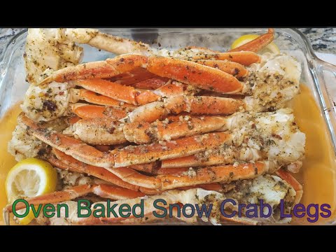 How to Make Snow Crab Legs | Easy Oven Baked Crab Legs Recipe