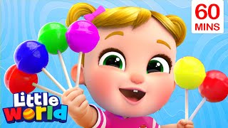 Lollipop Song | Ice Cream Song + More Kids Songs &amp; Nursery Rhymes by Little World