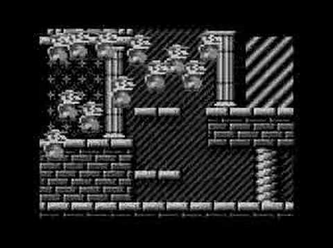 Atari 8bit routine sprites by software