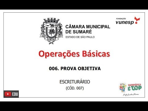 Questão 32 - CÂMARA MUNICIPAL DE SUMARÉ-SP – VUNESP/2017