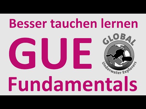 Besser tauchen lernen - GUE Fundamentals