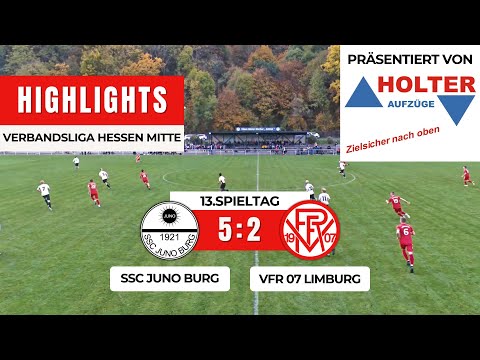 SSC Juno Burg - VfR 07 Limburg 5:2 | Verbandsliga Hessen Mitte | 13.Spieltag