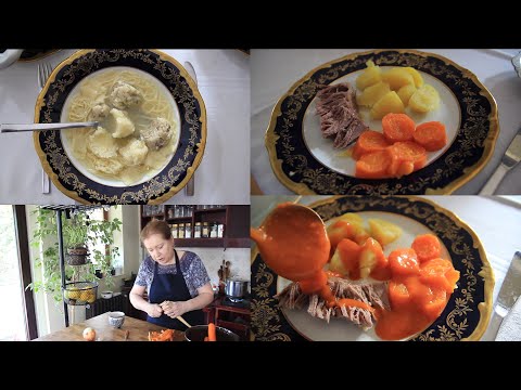 Tradicionalni nedeljni ručak u Bačkoj! Supe mesa sosa (Rinflajš)