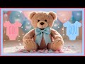 Gender Reveal Boy Or Girl TV Art Screensaver Wallpaper Frame Art Teddy Bear Background