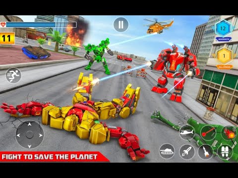 Multi Robot Transform game – Tank Robot Car Games Gameplay 2  - Brave Jackals