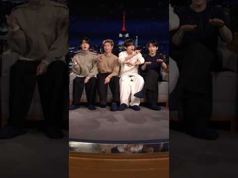 #BTS says their new song “2.0” is about their new chapter 🫰#BTSonFallon #FallonTonight #ARIRANG