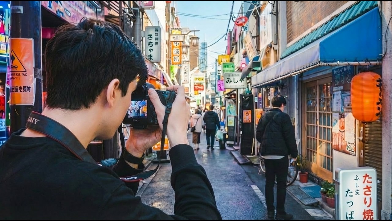 تصوير الشوارع في طوكيو | POV Photography