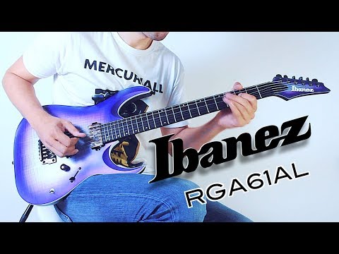 Ibanez RGA61AL-IAF Axion Label 2019 - Present - Indigo Aurora Burst Flat image 5