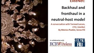 ExteNet: Backhaul and fronthaul in a neutral-host model