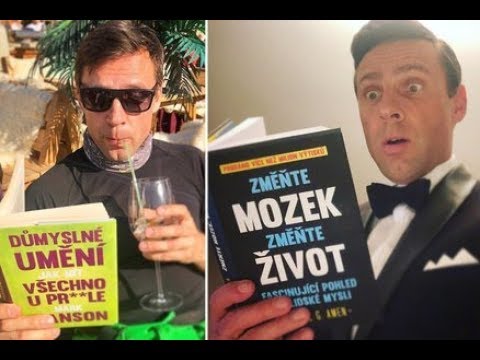 Roman Vojtek chce mít bystrý mozek a hezký život! Dal se na čtení
