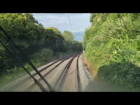 Führerstandmitfahrt. Regensburg - Passau, Nachmittag. Z kabiny maszynisty. BR-193 Vectron.