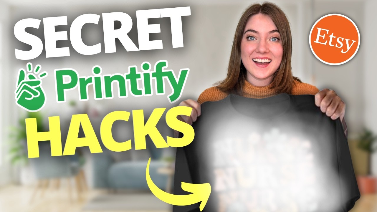 10 Genius Printify Tips in 10 Minutes: My Best Print on Demand Hacks for Beginners