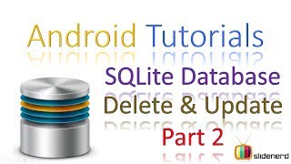 preview picture of video '#21 Android SQLite UPDATE and DELETE Part 2: Android Database Tutorial  [HD 1080p]'