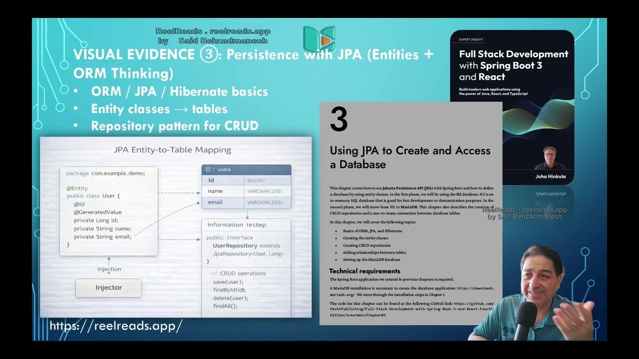 Packtpub - Full Stack Development with Spring Boot 3 and React 2023