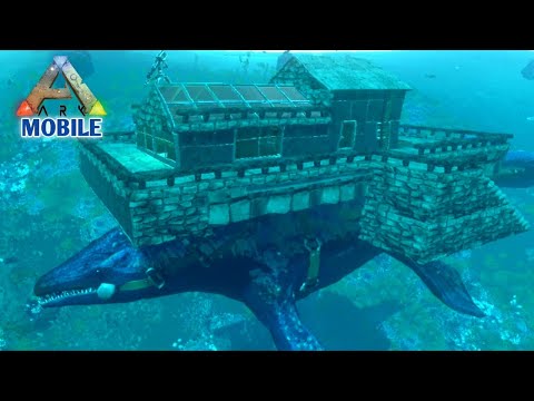 Ark Mobile Mosasaurus Platform Base Build | Ark Mobile Mosasaurus Base | 2023