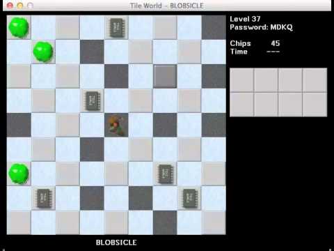 Let's Play Chip's Challenge: Chip56 - Part 11 - CheckerBlobLake