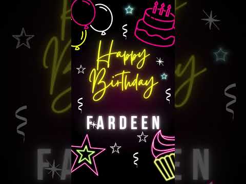 Happy Birthday  Fardeen 🎂 Best Wishes