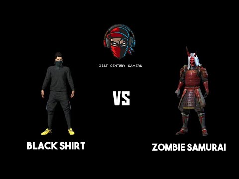 Black shirt vs Zombie samurai