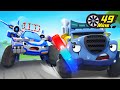 Where Is Police Car S Siren Police Cartoon Monster Truck Kids Songs BabyBus Cars World