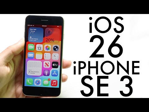 iOS 26 OFFICIAL On iPhone SE (2022)! (Review)