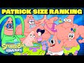 Patrick Ranking By Size SpongeBobOfficial