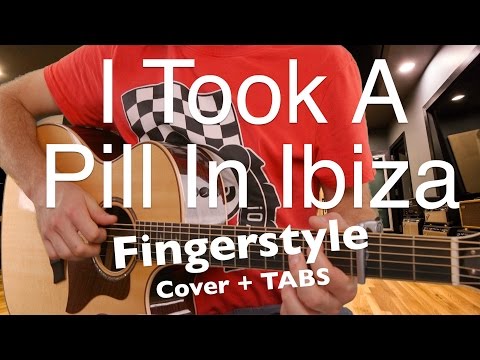 I Took A Pill In Ibiza | Fingerstyle Cover | Tutorial TEASER | Mike Posner | FREE TABs