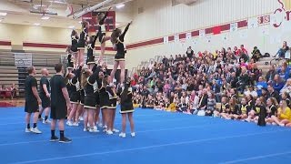 Cheer Teams Converge On Maple Grove For Crimson Cheer Challenge