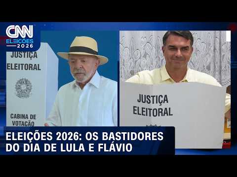 Lula e Flávio Bolsonaro: da chegada às urnas ao resultado da eleição | CNN ELEIÇÕES