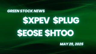 XPENG ($XPEV) | Plug Power ($PLUG) | Eos Energy ($EOSE) | Fusion Fuel Green ($HTOO)