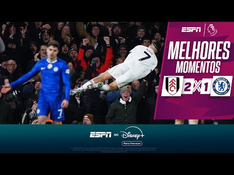 Gols e lances de Fulhan x Chelsea