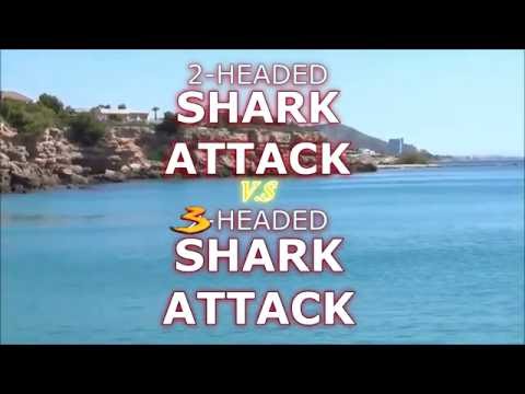 (720pHD): 2 Headed Shark Attack vs 3 Headed Shark Attack: Official Music Video