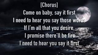 Sam Smith - Say It First (Official Lyric Video)