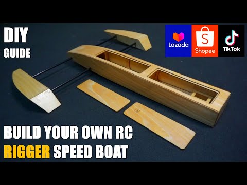 DIY Rigger RC Boat: Build Your Own RC Boat from Shopee, Lazada, and TikTok Kits