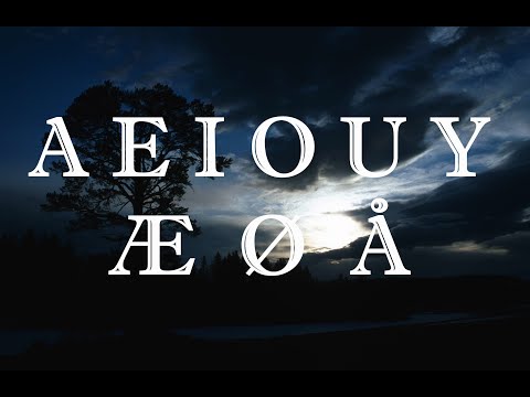 Norwegian vowels - Norske vokaler