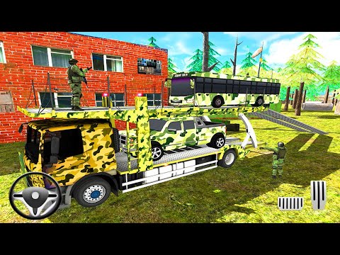 OffRoad US Army Transport Truck Simulator 2017 - Android Gameplay