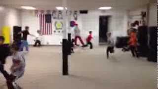 preview picture of video 'Alton Kids Martial Arts playing Alton Martial Arts Dodgeball'