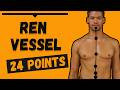 REN Conception Vessel Acupuncture Points (Functions & Locations)