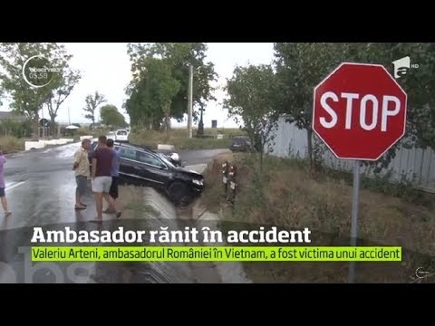 Ambasadorul României în Vietnam a fost rănit în urma unui accident rutier
