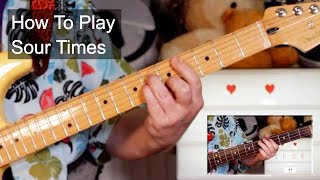 'Sour Times' Portishead Guitar & Bass Lesson