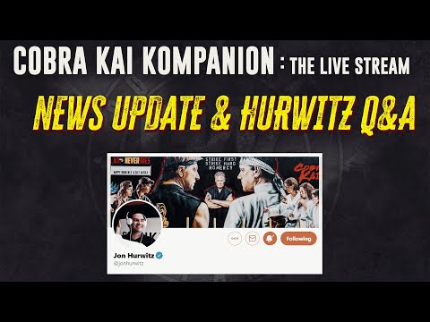 Cobra Kai News update / Jon Hurwitz Q&A